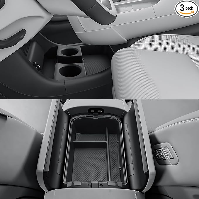 CDEFG 3Pcs Center Console Organizers by CDEFG