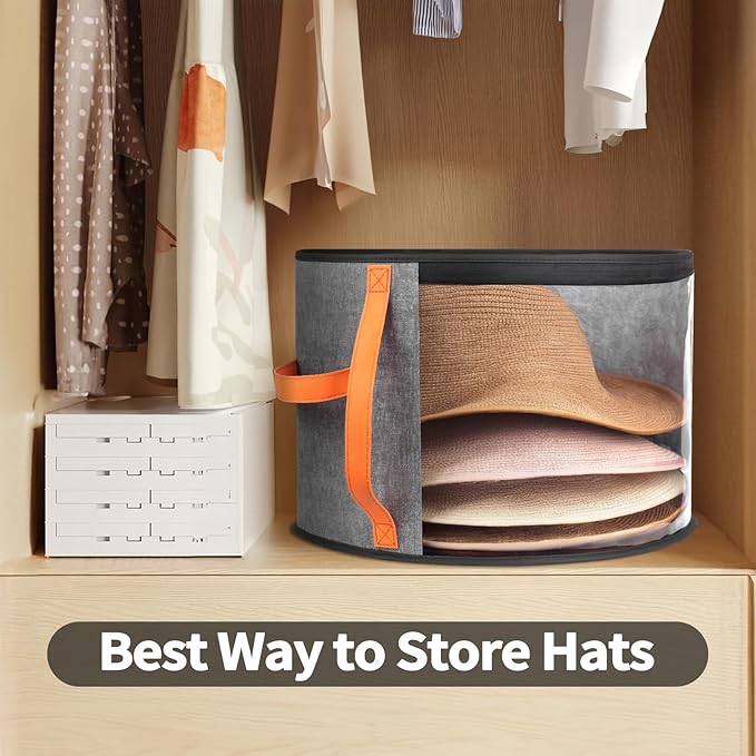 Oversized Clear Hat Storage Box - Image 5
