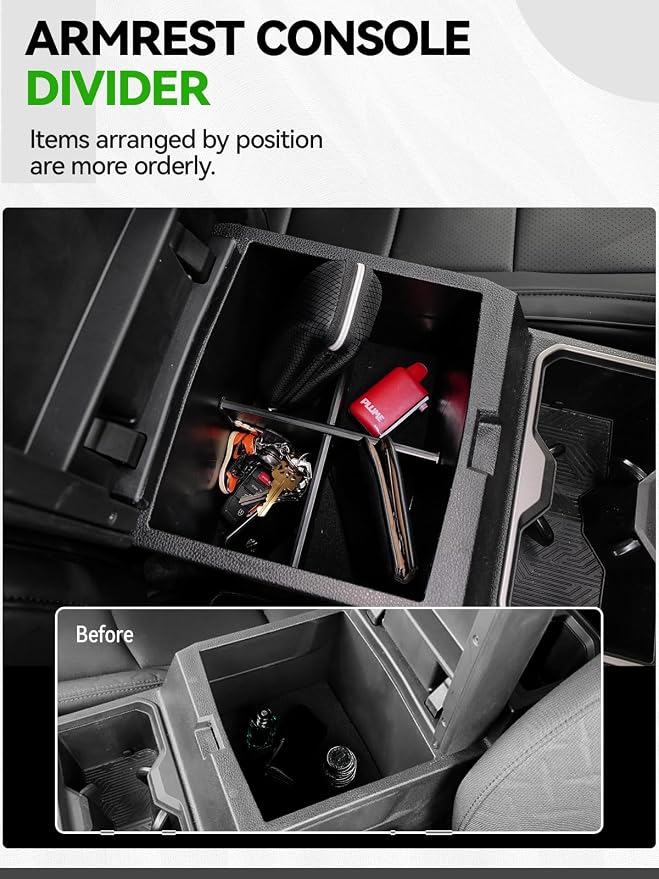 6PCS Center Console Organizer Tray - Image 5