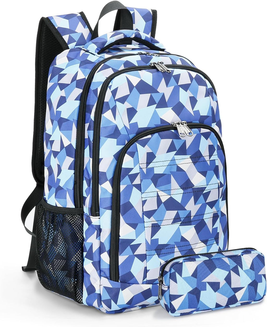Laptop Backpack with Pencil Case, 15.6 inch Travel Backpack for Women
