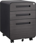 3 Drawer Mobile File Cabinet Under Desk by TEEALUBAN