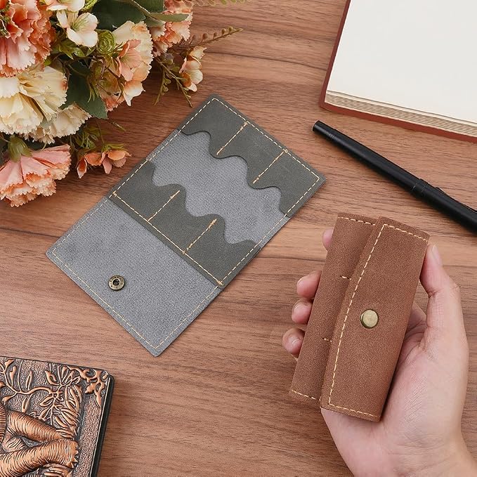 2PCS PU Leather Memory Card Holder - Image 3
