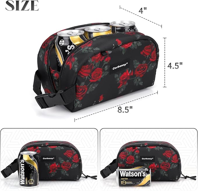 Cerbonny Reusable Lunch Bag, Freezable Insulated Cooler Bag - Image 3