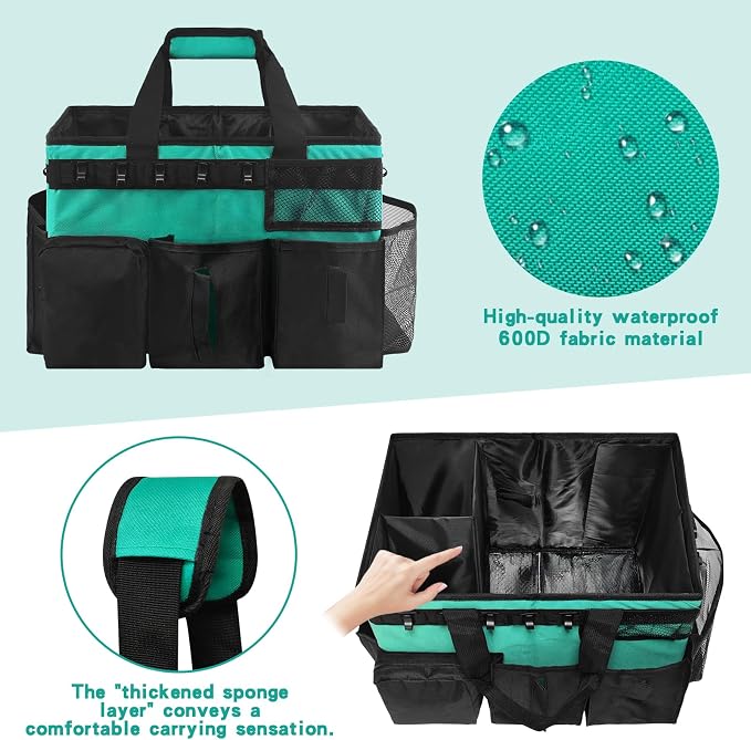 Wearable Cleaning Caddy Bag, WithDetachable Divider cleaning bags - Image 4