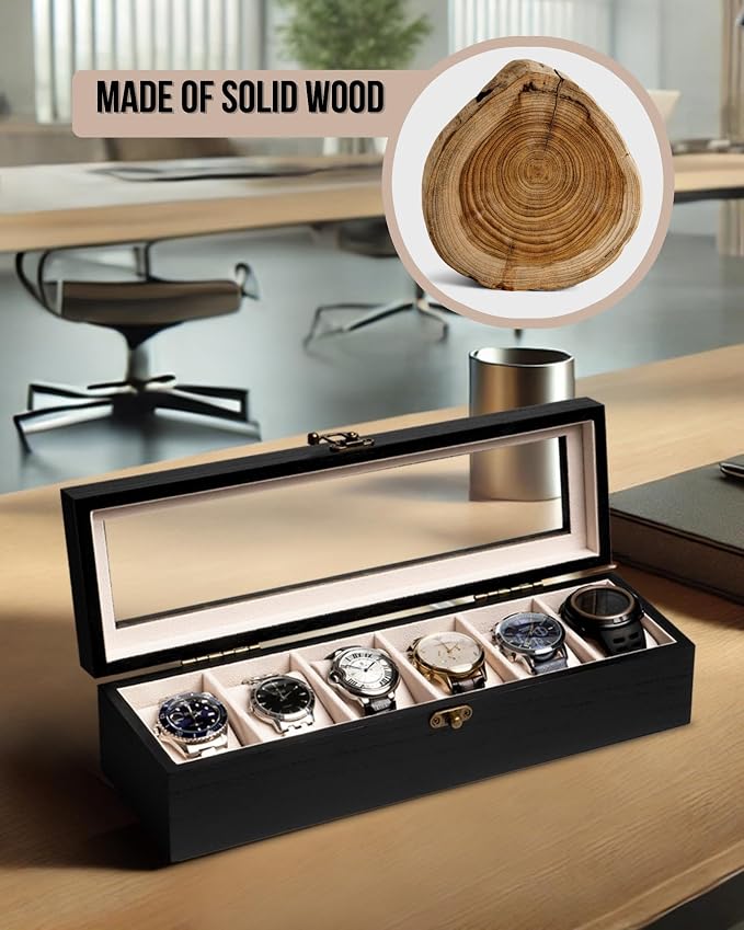 Watch Box, Watch Case for Men Women - Image 7