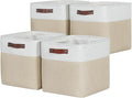 Univivi 12x12 Storage Cube Bins set of 4 Cube Organizer by Univivi