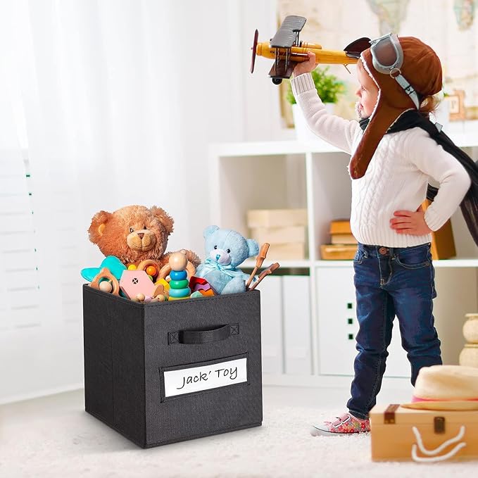 artsdi 13x13x13 storage cube bins Fabric storage cubes - Image 5