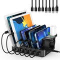 Charging Station for Multiple Devices, 68W 6 Ports USB Charger Station by Catlyn