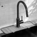 Meiliweser Silicone Faucet Mat for Kitchen Sink – Gen 2 Splash Guard by Meiliweser