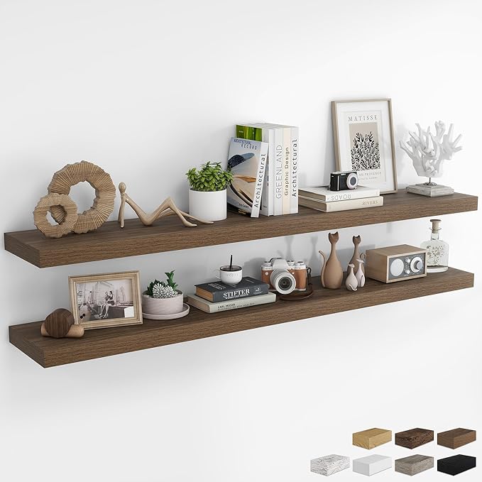 RICHFOCUS 72Inch Floating Shelves by Unknown