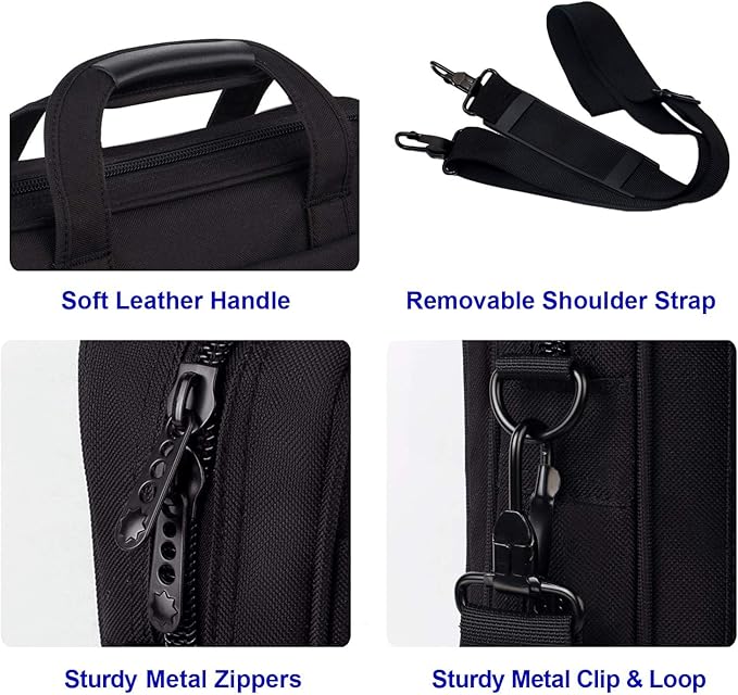 Taygeer 17 inch Laptop Bag, Professional Business Office Briefcase - Image 5