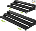 Spice Rack Organizer for Cabinet, 3 Tier Expandable Spices Storage, Pantry and by JOJOCROSSHIGHQUALITYLIFE