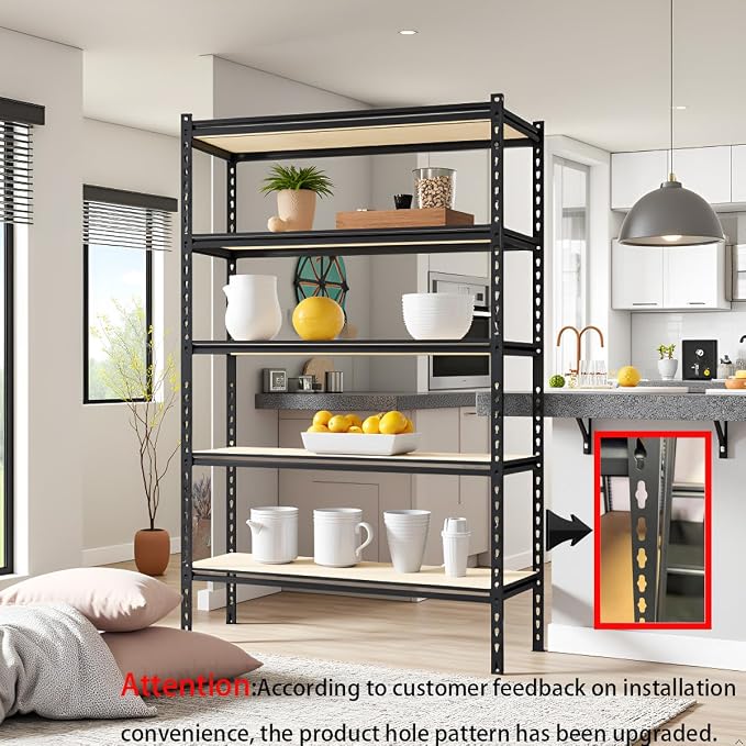 Storage Shelving Unit Heavy Duty Garage Shelves Metal Utility Rack - Image 8