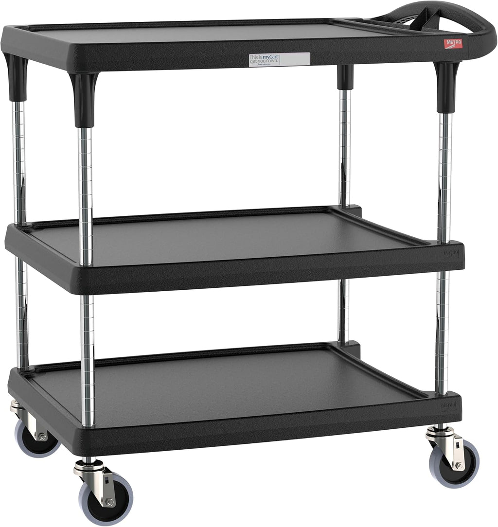 Metro myCart Plus Utility Cart - Choose-Your-Height Adjustable Heavy