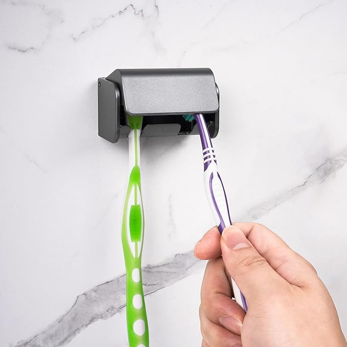 Toothbrush Holder Wall Mounted by LUEXBOX