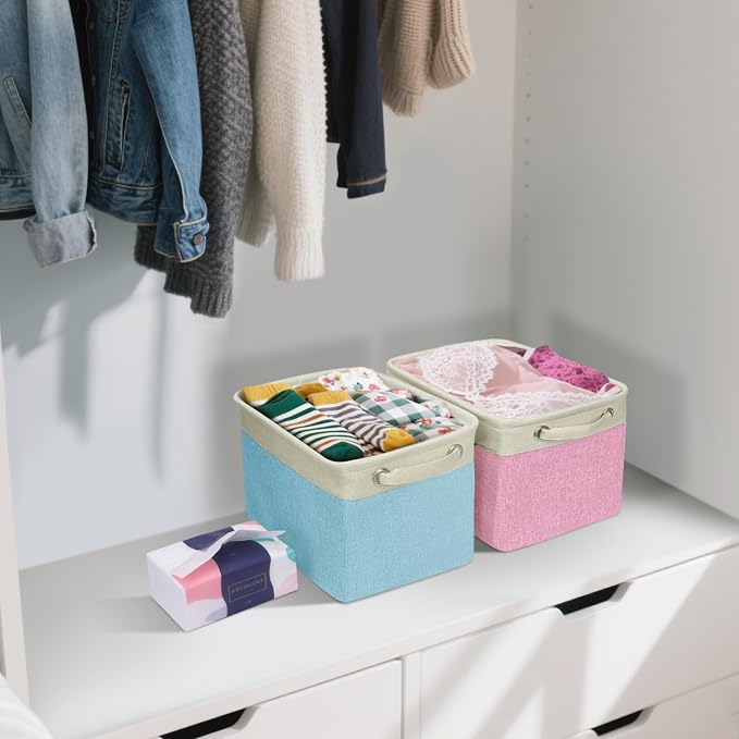 BALEINE 3 Pack Fabric Storage Bins - Image 6