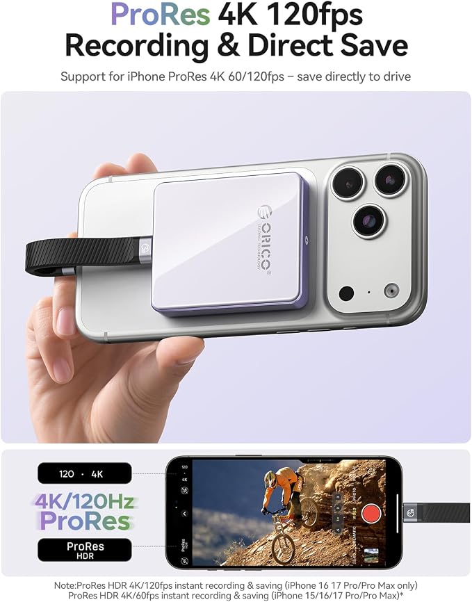 ORICO 10Gbps Magnetic M.2 NVMe SSD Enclosure - Image 4