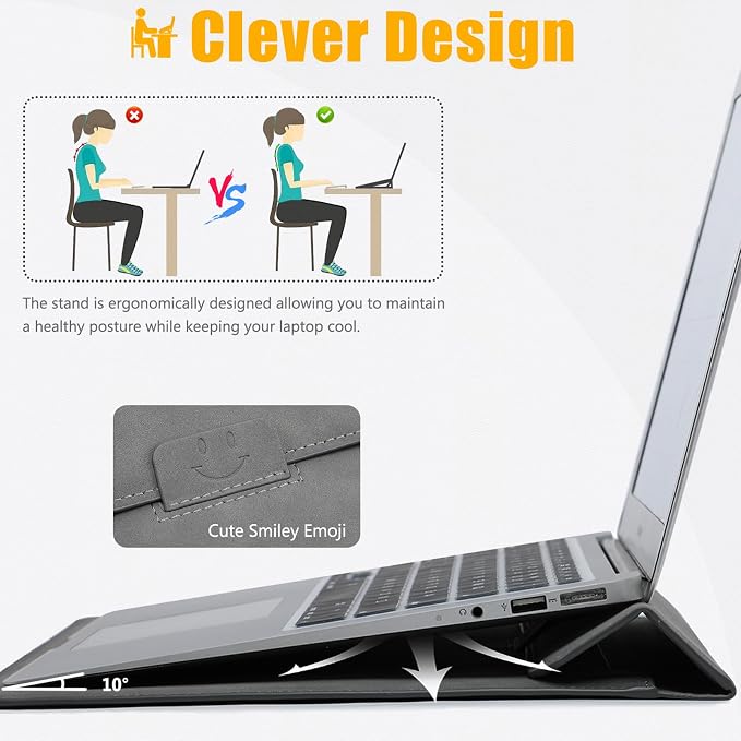 HYZUO 15 Inch Laptop Sleeve Case - Image 2