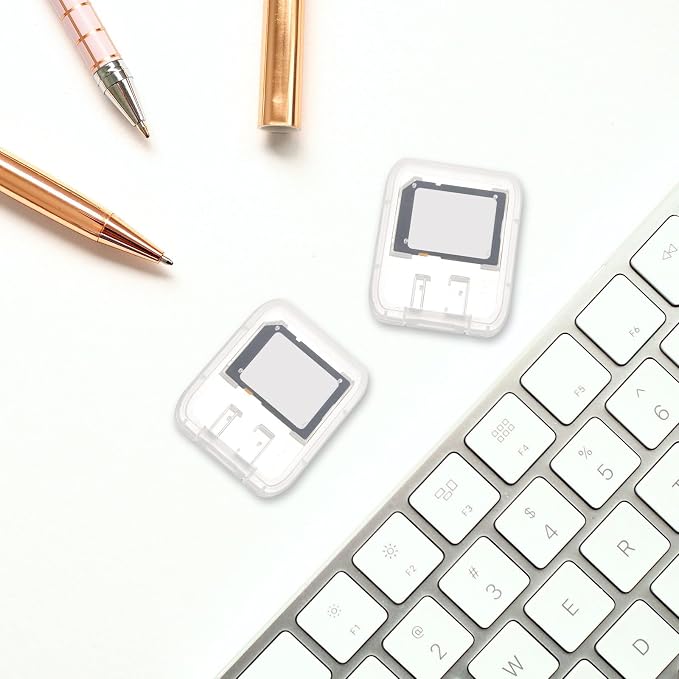 BESPORTBLE 24pcs 24pcs Transparent Memory Card Storage Case - Image 9