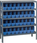 Quantum Storage Systems 1239-201BL Store More Steel Shelving Unit by QuantumStorageSystems