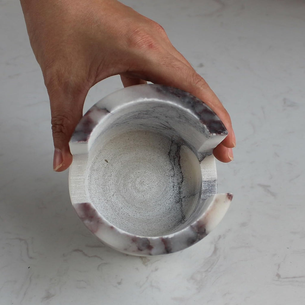 Natural Marble Travertine Sponge Holder for Kitchen Counter, Drying