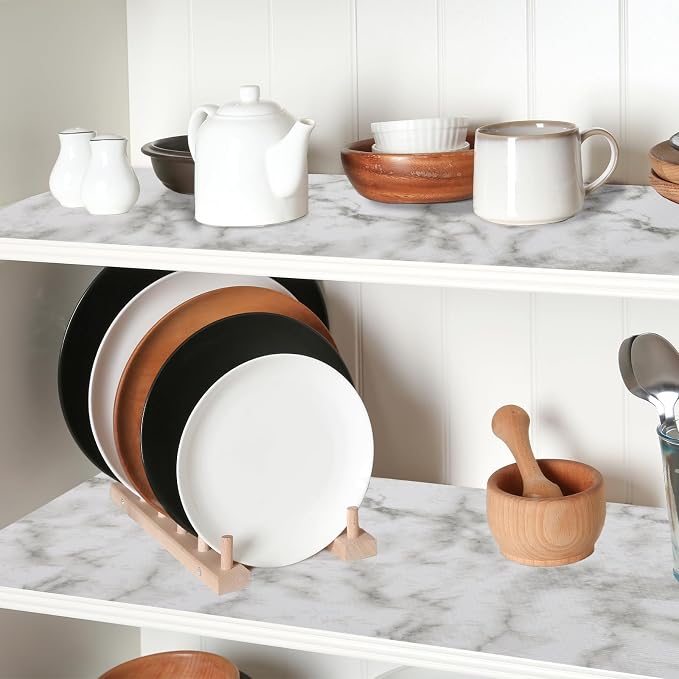 Drawer and Shelf Liner for Kitchen Cabinets, Non-Adhesive Strong Grip Thickened - Image 4