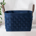 boldmonkey Blankets Basket 16.5 " x13 x13, Extra Large Rectangular Laundry by boldmonkey