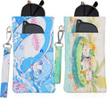 Double Eyeglass Case Soft Dual Glasses Case by FLYINGMAGE