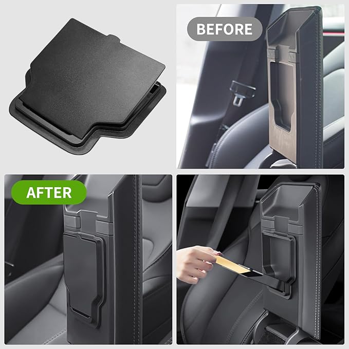 Tesla Model Y Juniper Center Console Organizer 6 PCS Silicone 2025 2026 New - Image 6