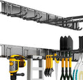 Garden Tool Organizer Wall Mount, 48inch Heavy Duty Garden Tool organizer by CRXCRC