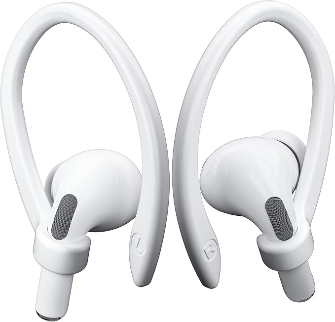2 Pairs AirPods Ear Hooks for AirPods Pro 2, AirPods Pro, AirPods 4, 2 & 1 by ICARERSPACE