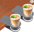 2PCS Drinking Cup Holder, Kalolary Desk Bottle Cup Stand DIY Glass Clamp by Kalolary