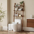 Over The Toilet Storage Shelf Wood, 3-Tier Above Toilet Organizer Rack by YQJJGL
