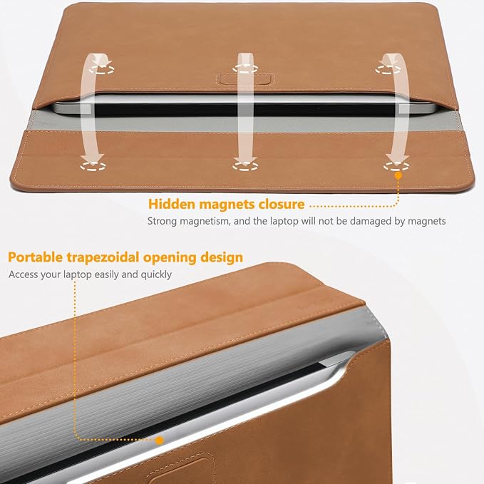 HYZUO 13.3-14 Inch Laptop Sleeve Case - Image 4