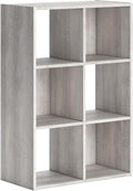 Signature Design by Ashley Paxberry Coastal 6 Cube Storage Organizer or Bookcase by SignatureDesignbyAshley