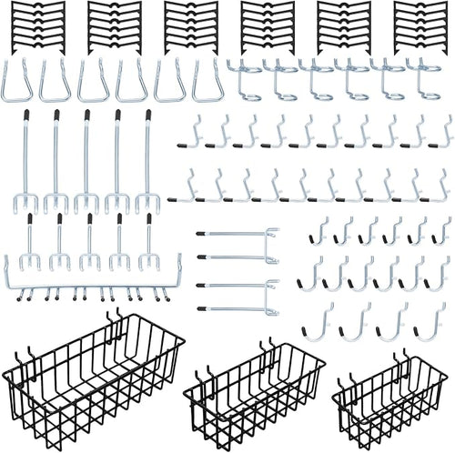 1/4 inch Extra Thick Pegboard Accessories Kit, Only Suitable by Daanxw