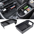 2PCS Center Console Organizer Tray and Armrest Storage Box Compatible by Neepiar