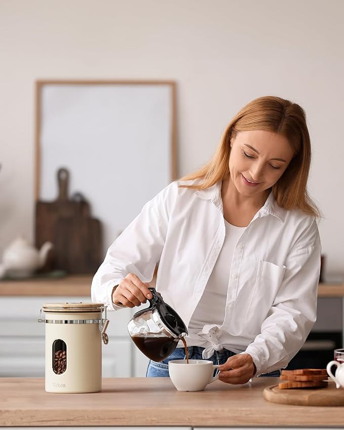 Veken Coffee Sugar Canister - Image 7