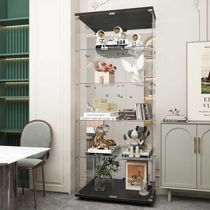 Beauty4U Glass Display Cabinet - Image 7