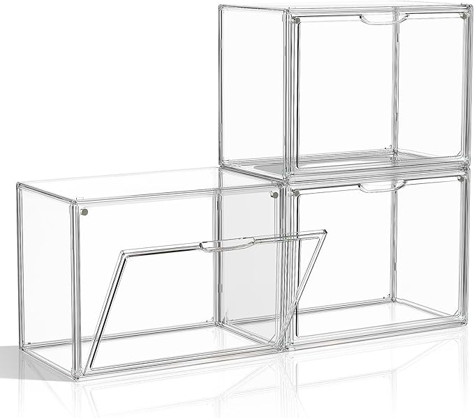 Purse Organizer for Closet, 3 Pack Handbag Storage Organizer, Stackable Bag by MSHOMELYDIRECT