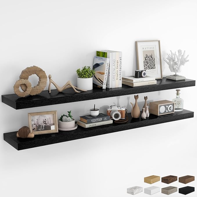 RICHFOCUS 72Inch Floating Shelves by Unknown
