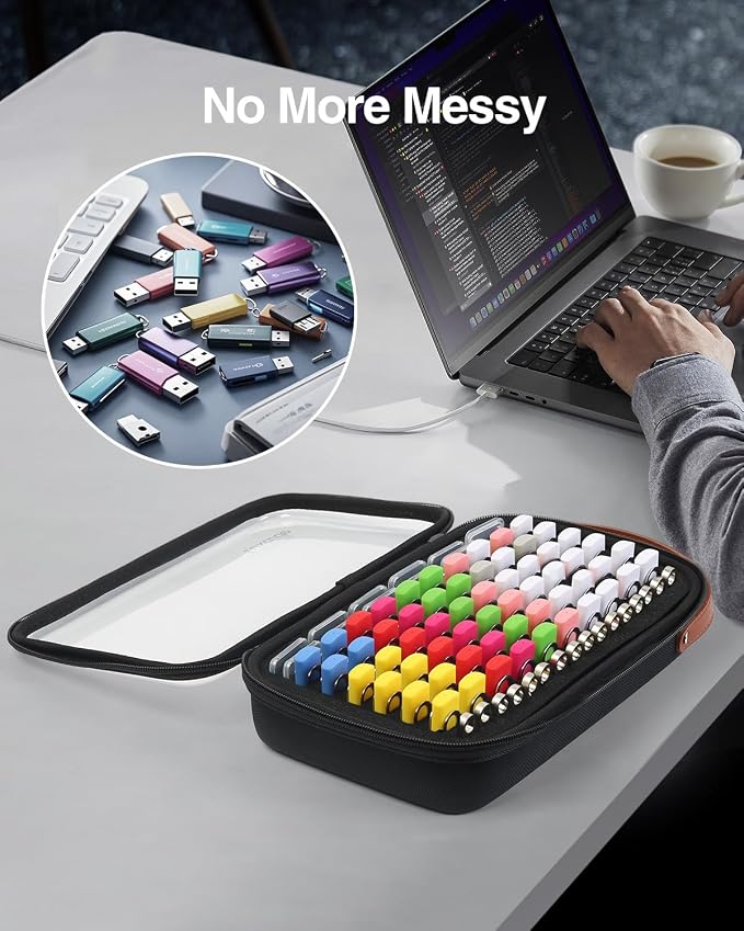 Luxtude Clear Flash Drive Case - Image 6