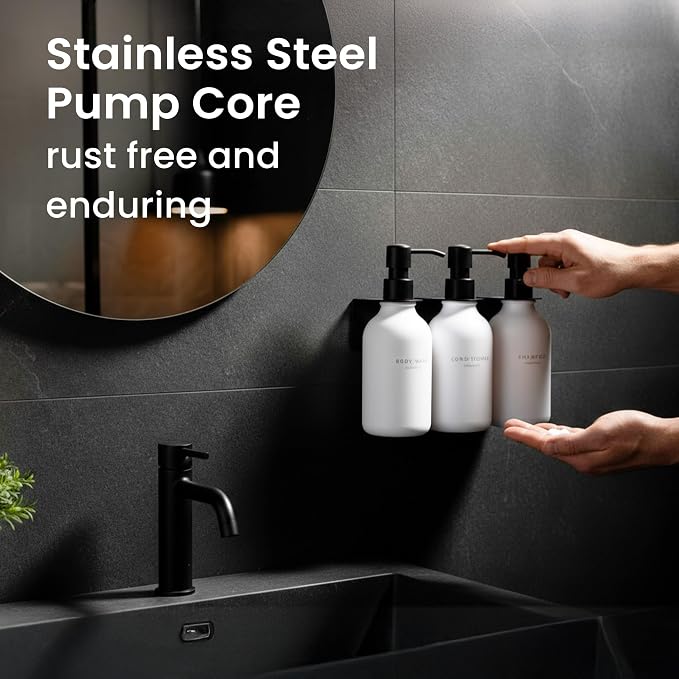 MaisoNovo Shampoo and Conditioner Dispenser - Image 7