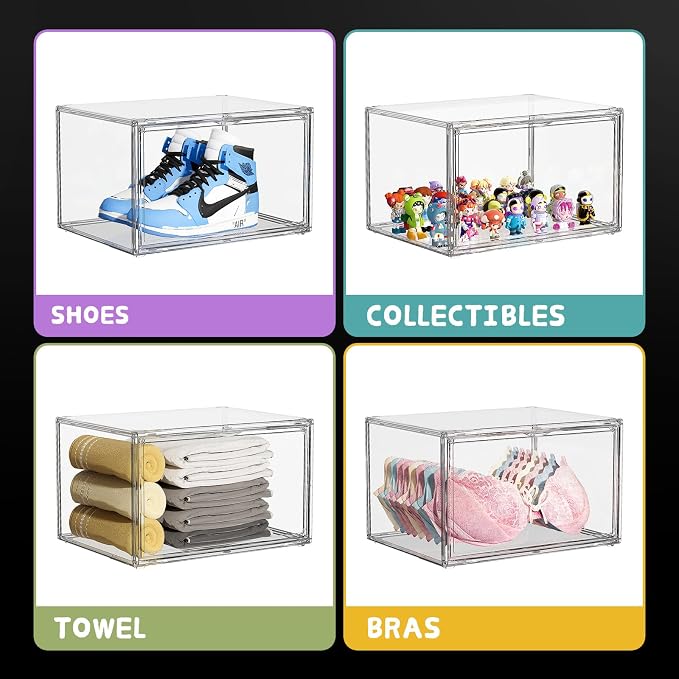 Hat Organizer Box, 2 Pack Hat Storage - Image 6