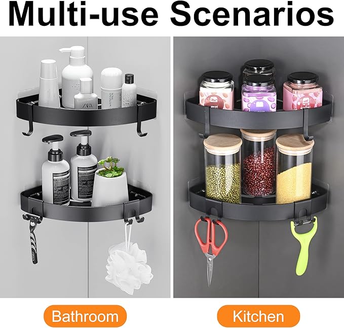 Adhesive Corner Shower Caddy - Image 5