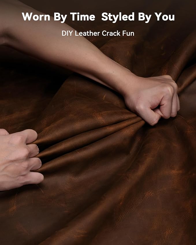 YSAGi Leather Desk Mat, 23.6"x13.8"Real Leather Desk Pad, 3mm Thick Desk Blotter - Image 3