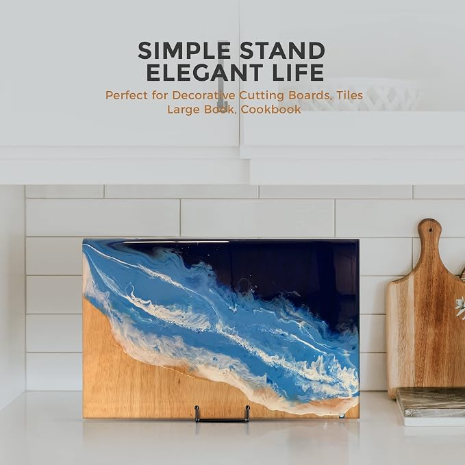 TR-LIFE 4 Pack 8 Inch Large Plate Stands - Image 6