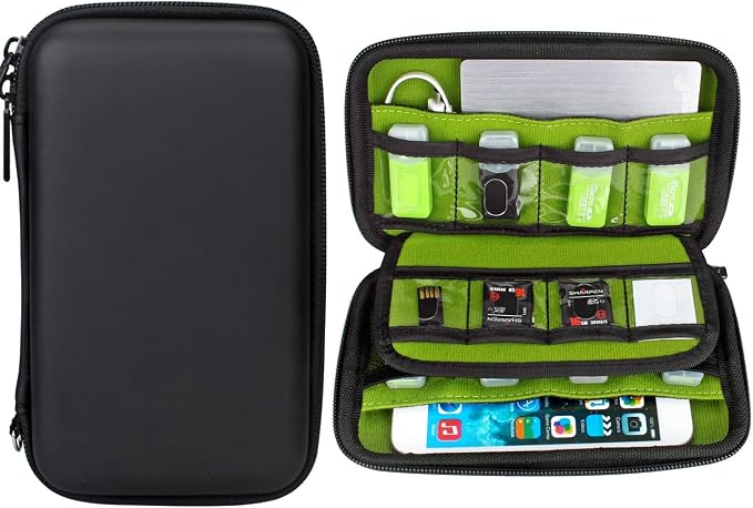 Aprince Digital Gadget Case Waterproof Memory Card Case, Designed by Aprince