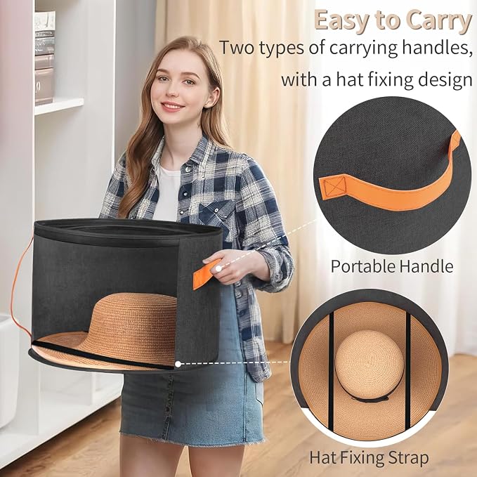 Oversized Clear Hat Storage Box - Image 6