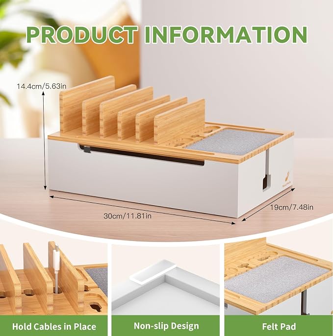 Pezin & Hulin Bamboo Charging Station - Image 7